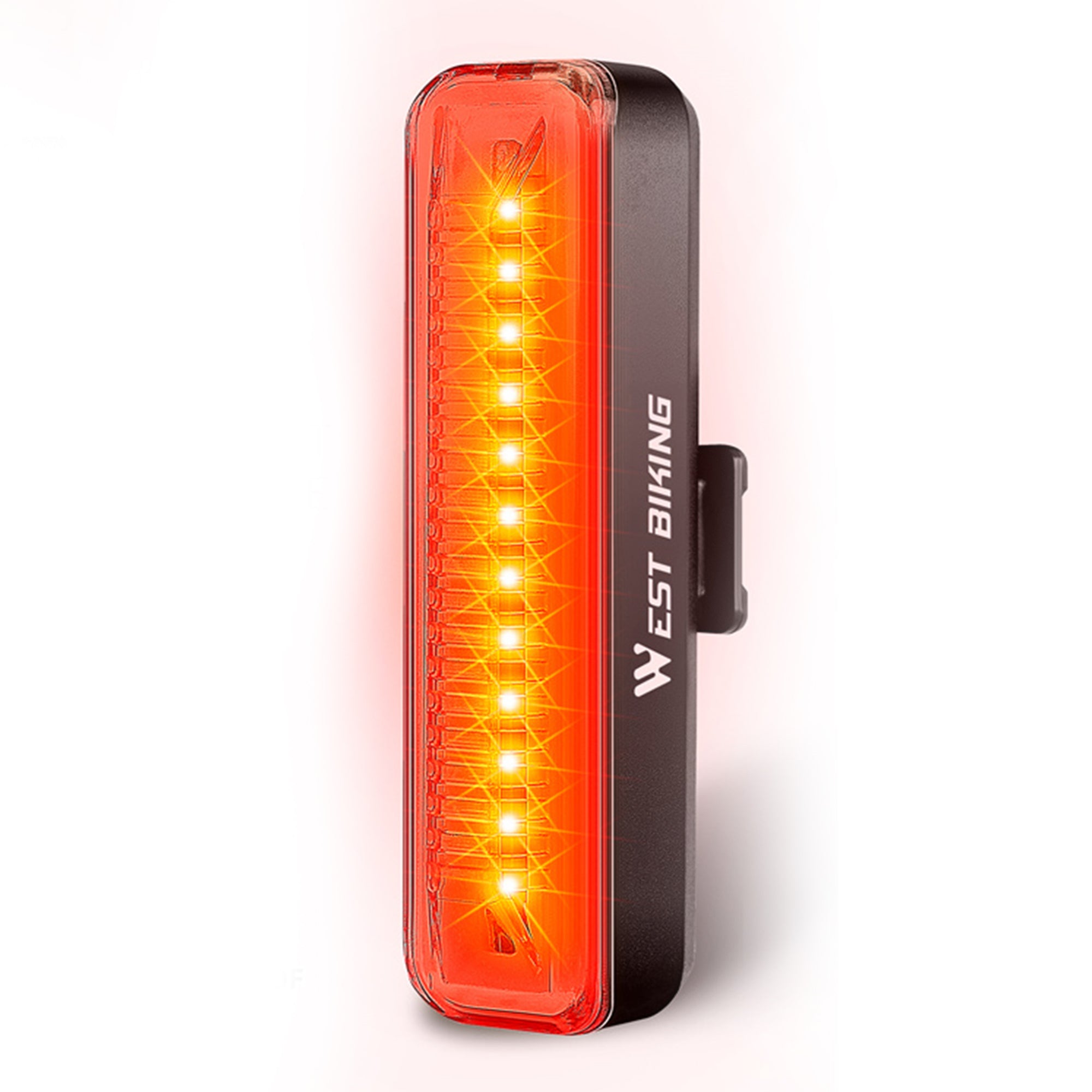 WEST BIKING YP0701359 Rechargeable Bike Tail Light 400mAh LED Bicycle Rear Light WEST BIKING YP0701359 Rechargeable Bike Tail Light 400mAh LED Bicycle Rear Light